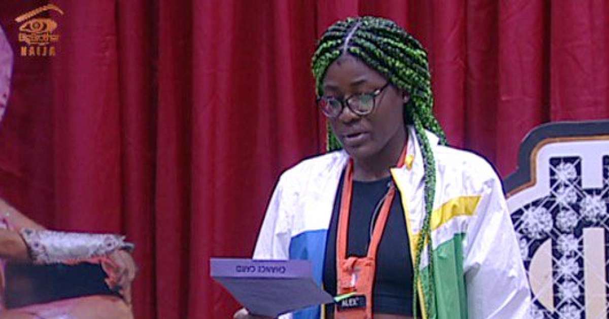 #BBNAIJA: ALEX EMERGES HEAD OF HOUSE, MAKES IT TO THE FINALS