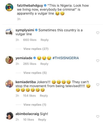 NBC Bans 'This is Nigeria'; Falz, Other Celebrities React