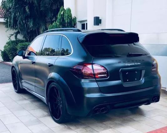 Ghanaian Actor, Fred Nuamah Gifts His Wife A Porsche Car