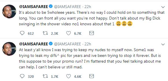 Nicki Minaj And Her Ex, Safaree Fight Dirty On Twitter