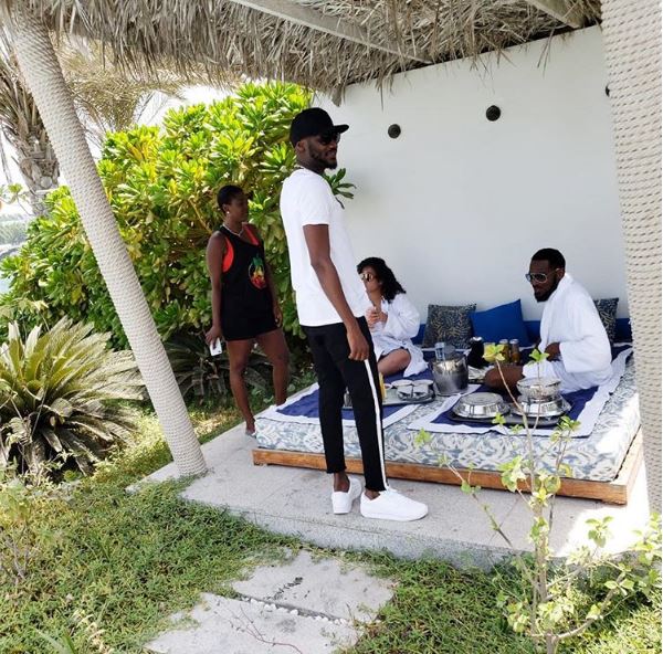 D'banj shares intimate moments with his wife on vacation in Dubai