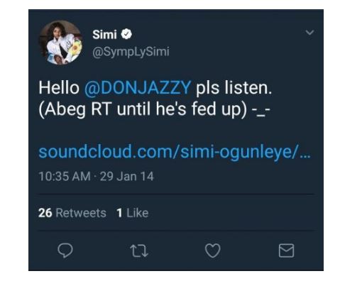 Simi Reveals On How She Used To Pester Don Jazzy To Listen To Her Songs