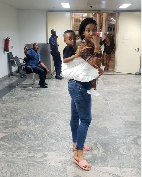 I Almost Lost My Son 3 Weeks Ago – Tonto Dikeh Reveals