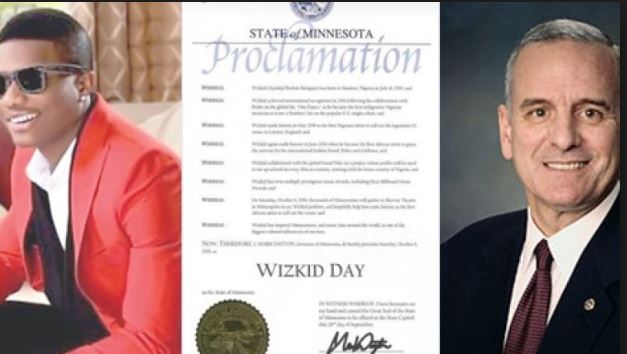 Nigeria to The World: US Governor Declares October 6 ‘Wizkid Day’