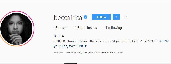 Fans Blast Becca For Un-Following Everyone On Instagram, Except Husband