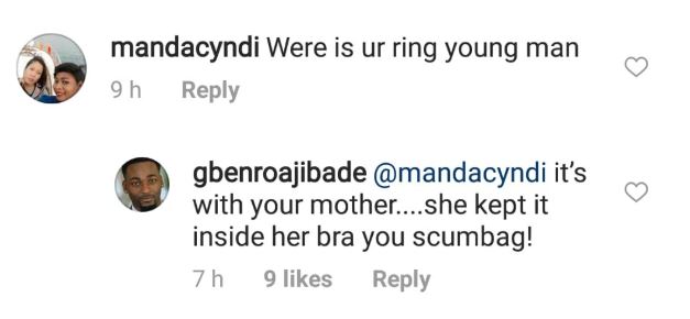 See Gbenro Ajibade's Reply To Fan Who Trolled Him For Not Wearing His Wedding Ring