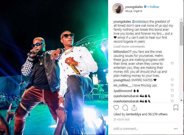 'Wizkid Is The Greatest Of All Time' – Singer Skales Declares