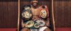 Anthony Joshua Shows Off Title Belts - PHOTOS