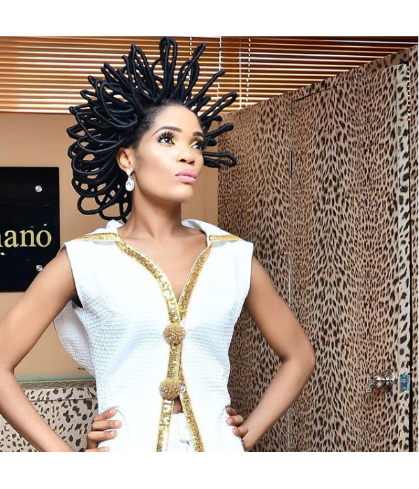 Nollywood actress and Model, Chicka Lann allegedly throws out her sister out of her house