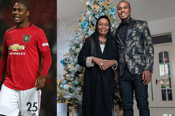 Odion Ighalo celebrates his mum's birthday today