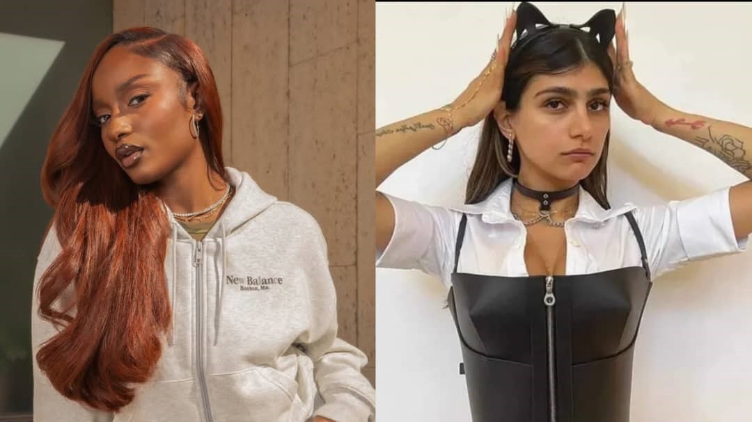 Ayra Starr Meets Mia Khalifa at London Fashion Week