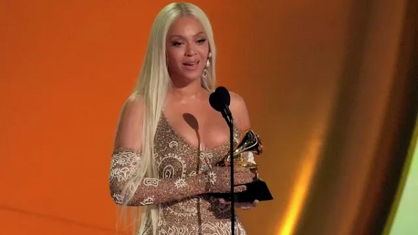 Beyoncé Makes History at 2025 Grammys, Becomes First Black Woman to Win Best Country Album for “Cowboy Carter”