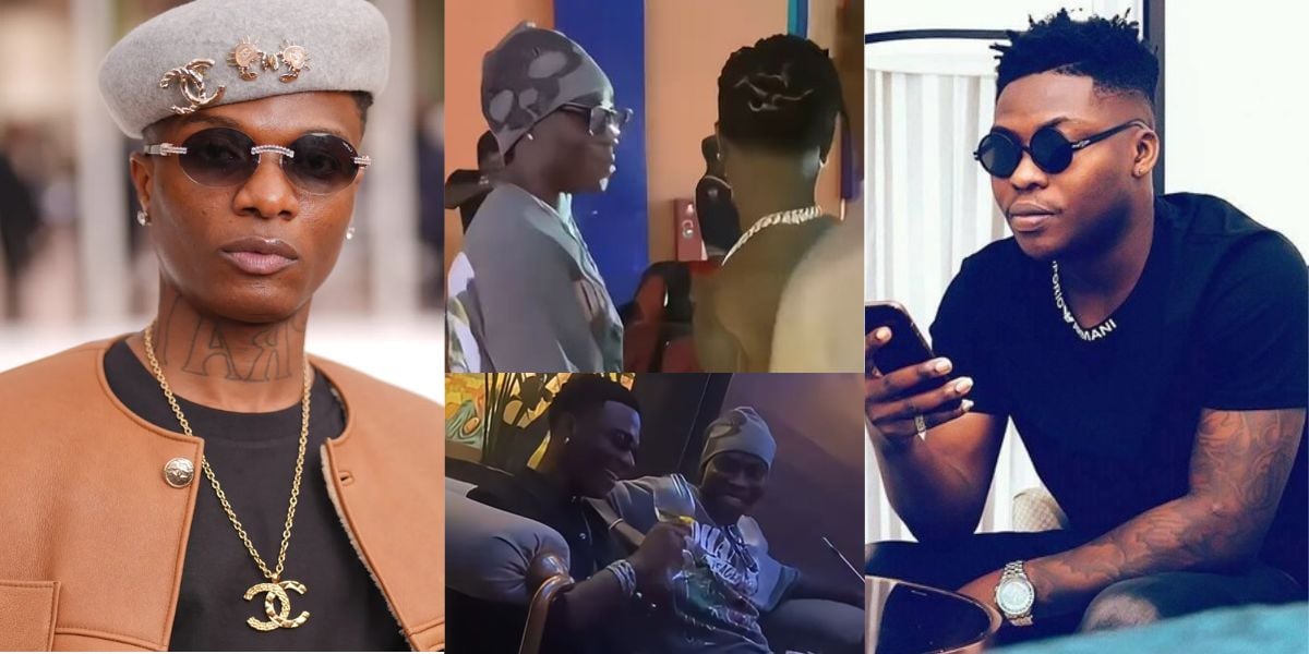 Wizkid and Reekado Banks Reconcile After Years of Feud, Spotted Together for the First Time Since 2020